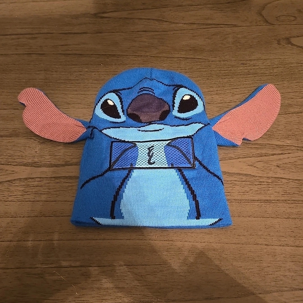 Disney Stitch Blue Knit Beanie